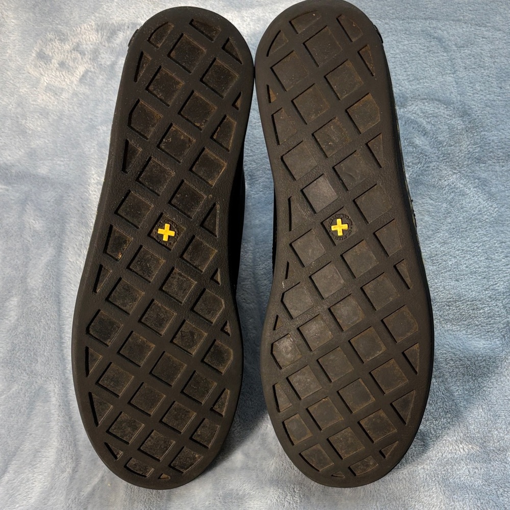 Dr. Martens Black and Gray Combat Boots - Picture 7 of 11